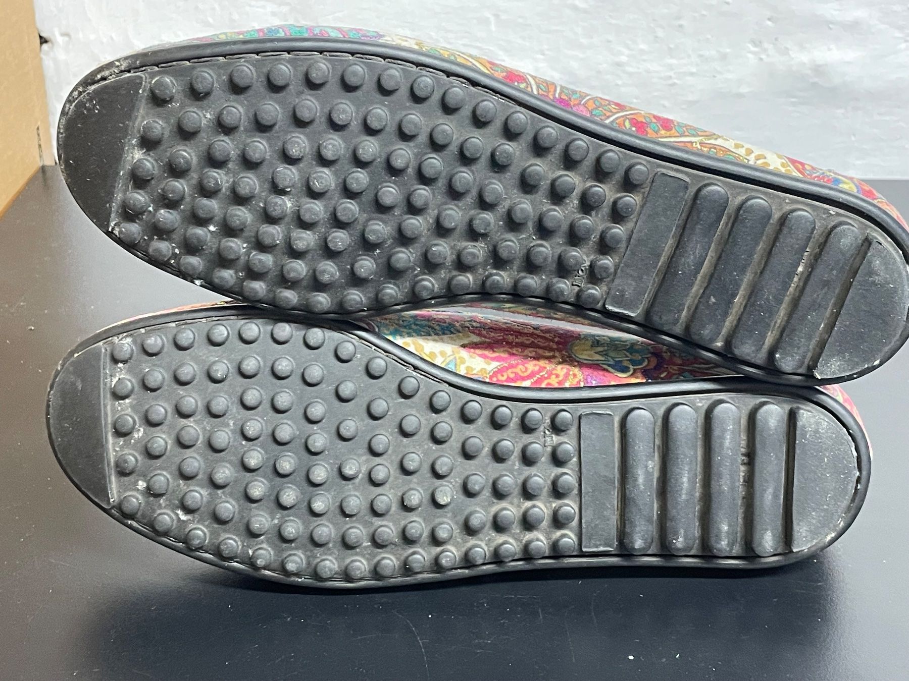Scarpe da donna: Sommerhit Damen-Slipper/Mokkasins gemustert Gr.38 – Usato da Winterthur venduto da moschtli20 4