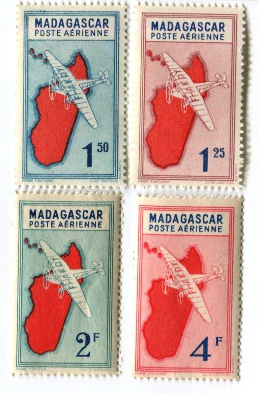 Alle Briefmarken: Briefmarken "Flugpost". Madagaskar – Neu und originalverpackt aus Basel von Butsch5
