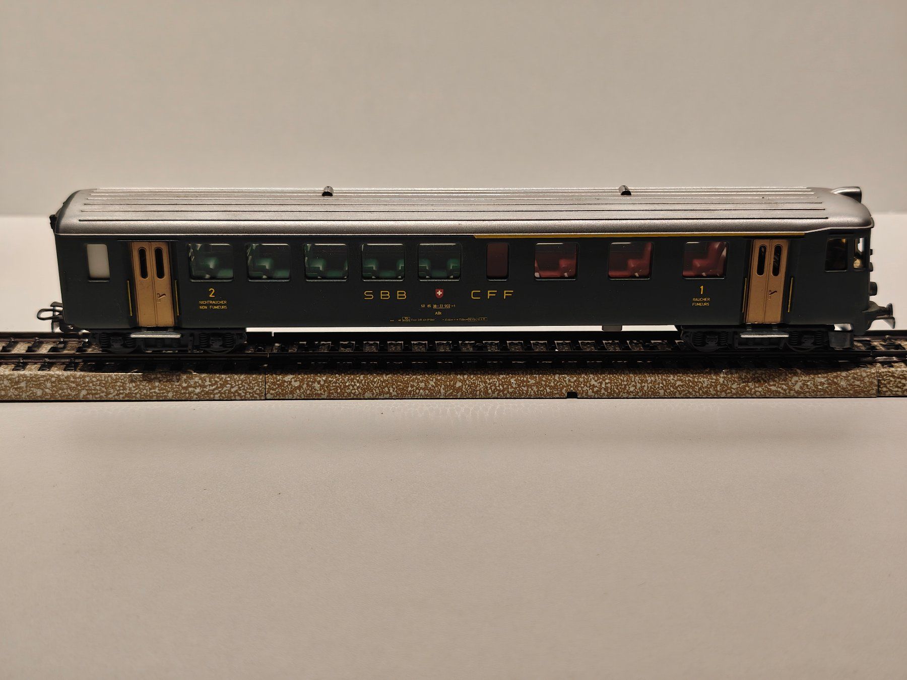 Hag Modellini di ferrovie: Hag 421 + 415 Wagen – Usato da Braunau venduto da Homersimpson 1