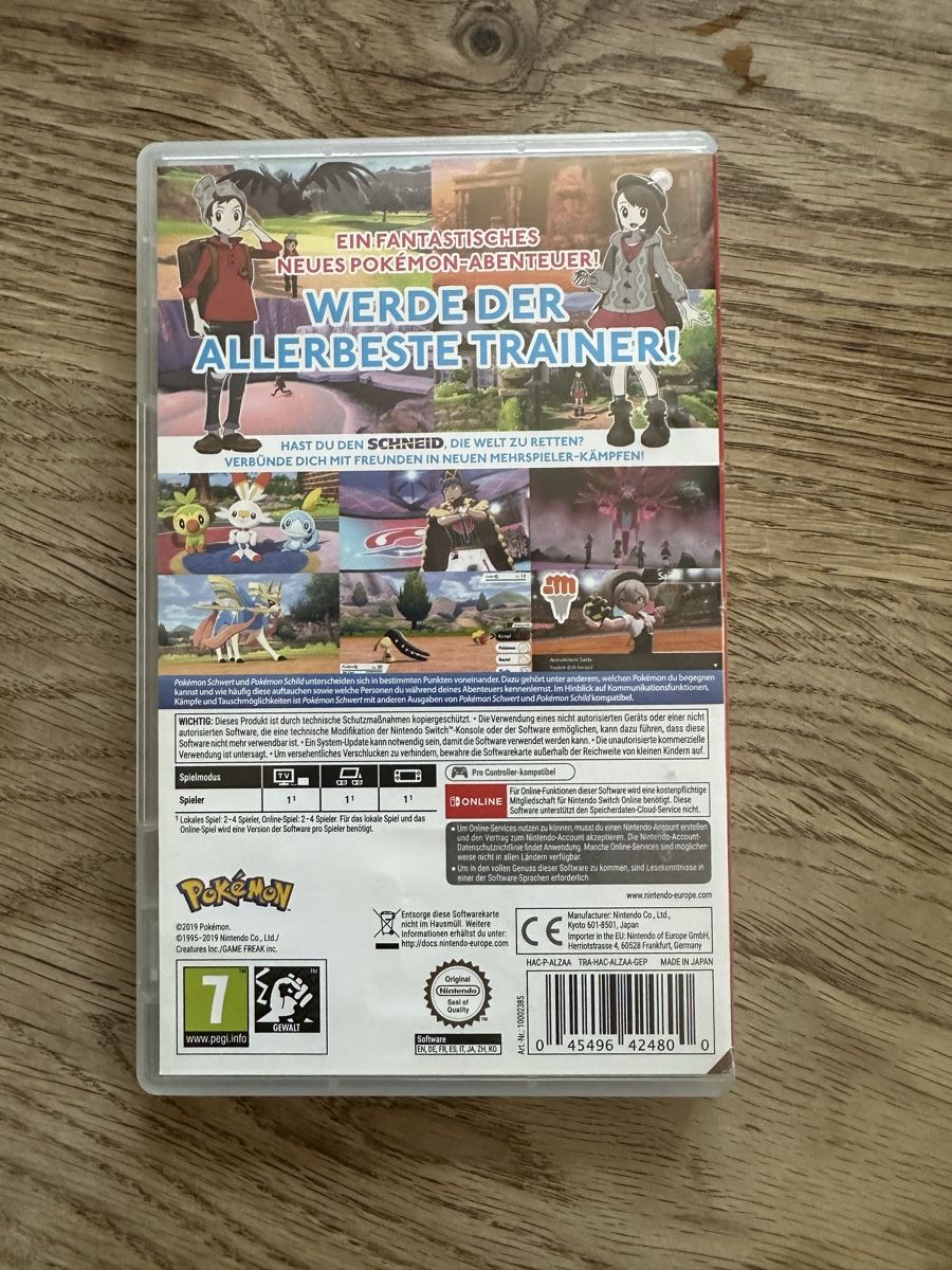 Nintendo Spiele: Nintendo Switch Spiel Pokémon Schwert gebraucht – Gebraucht aus Hünibach von Manuman 4
