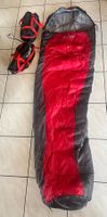 2 Stück Schlafsäcke Hi-Tec 225cm rot/grau guter Zustand