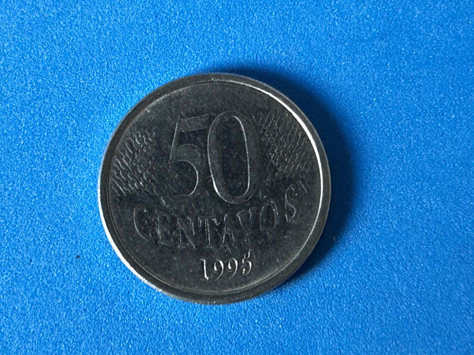 Tutti le monete: Brazil - 50 Centavos 1995 – Usato da Corcelles NE venduto da AJKader 5