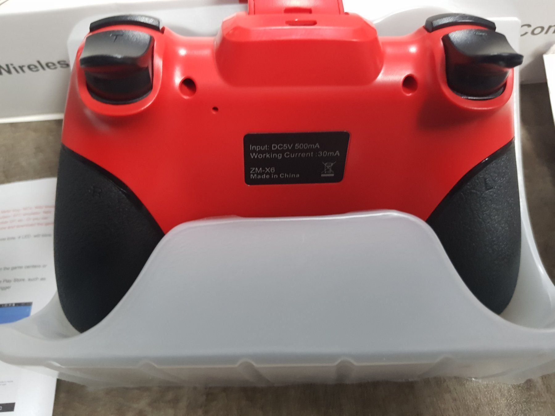 Controller: Controller ZM-X6 Wireless für PS3(rot) – Nuovo e nell'imballaggio originale da Schwanden GL venduto da tumen 4