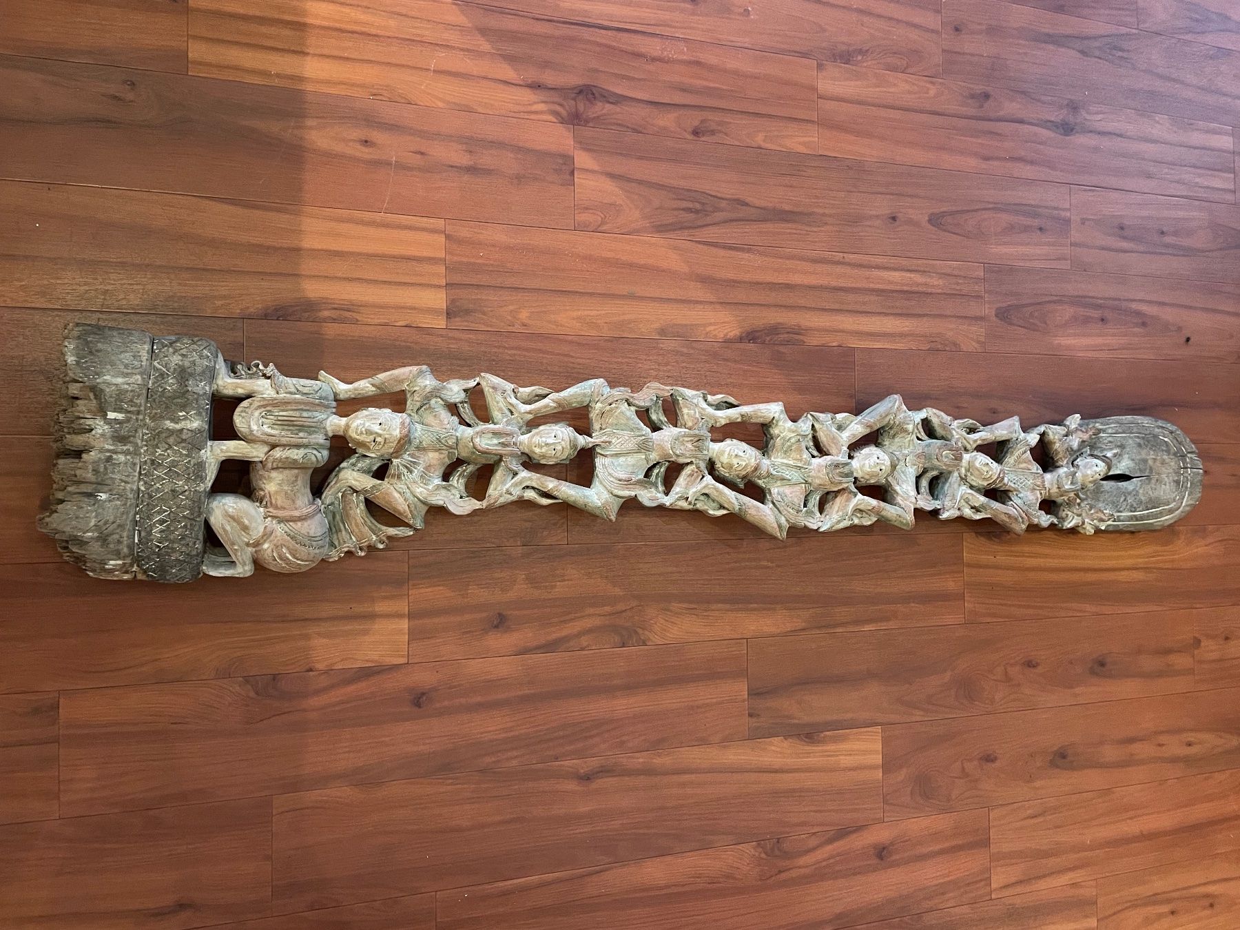 Sculture & Statue: Wunderschöne handgeschnitzte indische Statue - Höhe 180 cm! – Usato da Fidaz venduto da KunstsammlerGR60 1