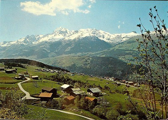 Ansichtskarten: OBERSAXEN Platenga-Affeier und Egga – Neu (gemäss Beschreibung) aus Jona von philajona