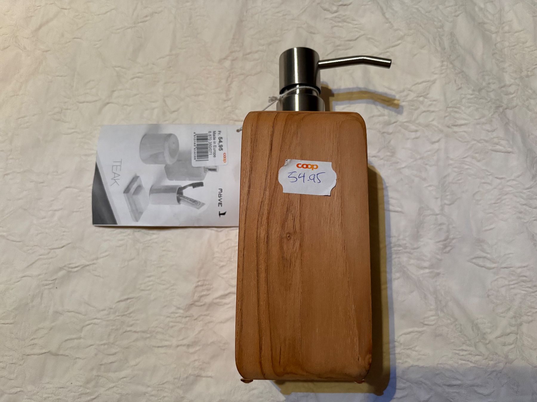 Portes-savons: MÖVE Teak Seifenspender – Neuf avec emballage d'origine à Genève par sunandwind 1