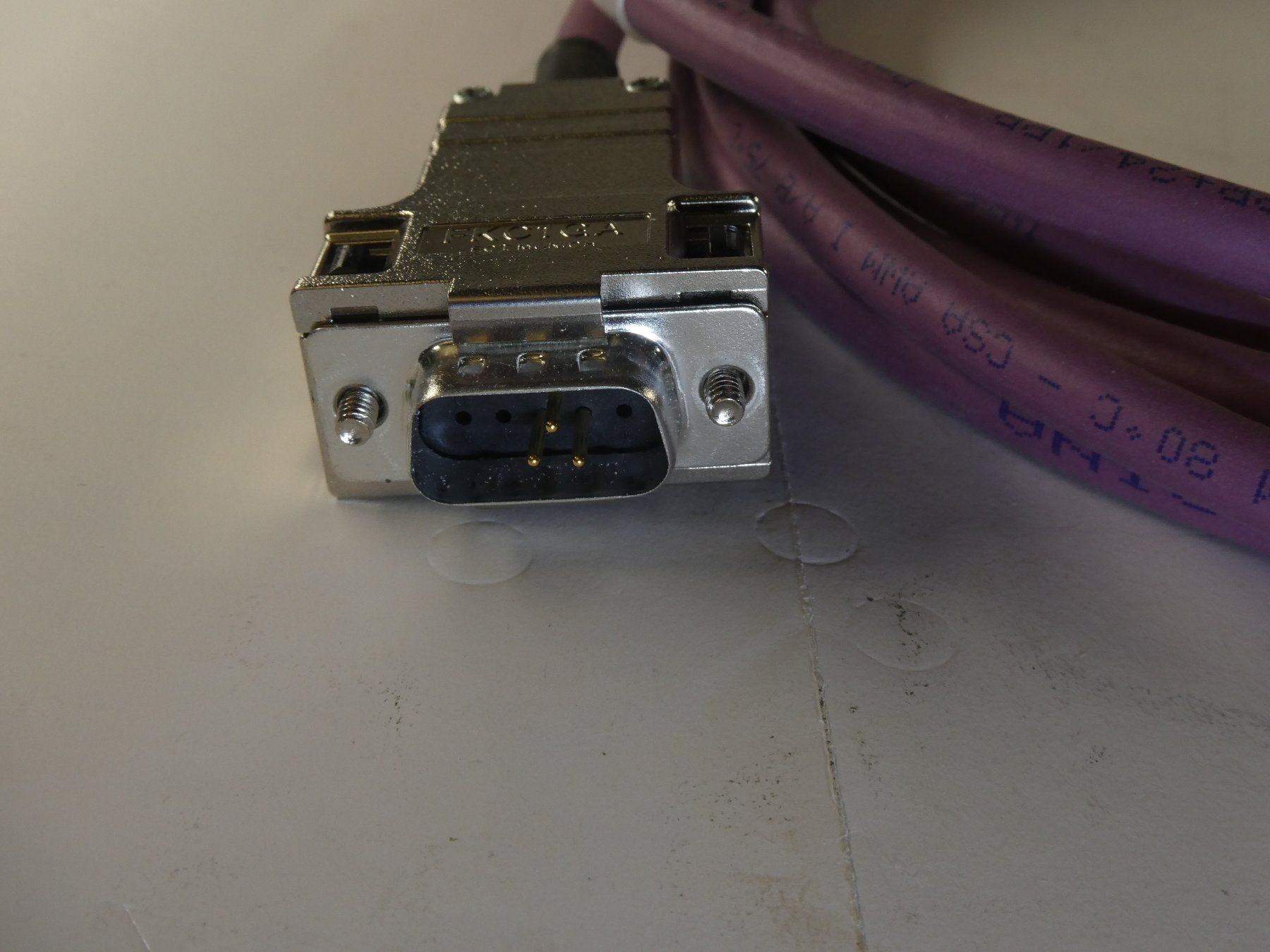 Componenti elettronici: CAN-Kabel M12/D-Sub9 von Desina – Nuovo (secondo la descrizione) da Fulenbach venduto da Hach0 2