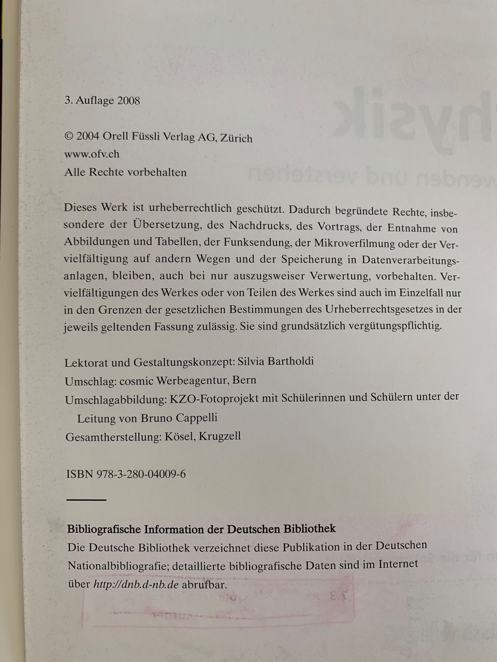 Libri: 2 Physikbücher: "IMPULSE" / "PHYSIK" – Usato da Weiningen ZH venduto da Samsonite7 2