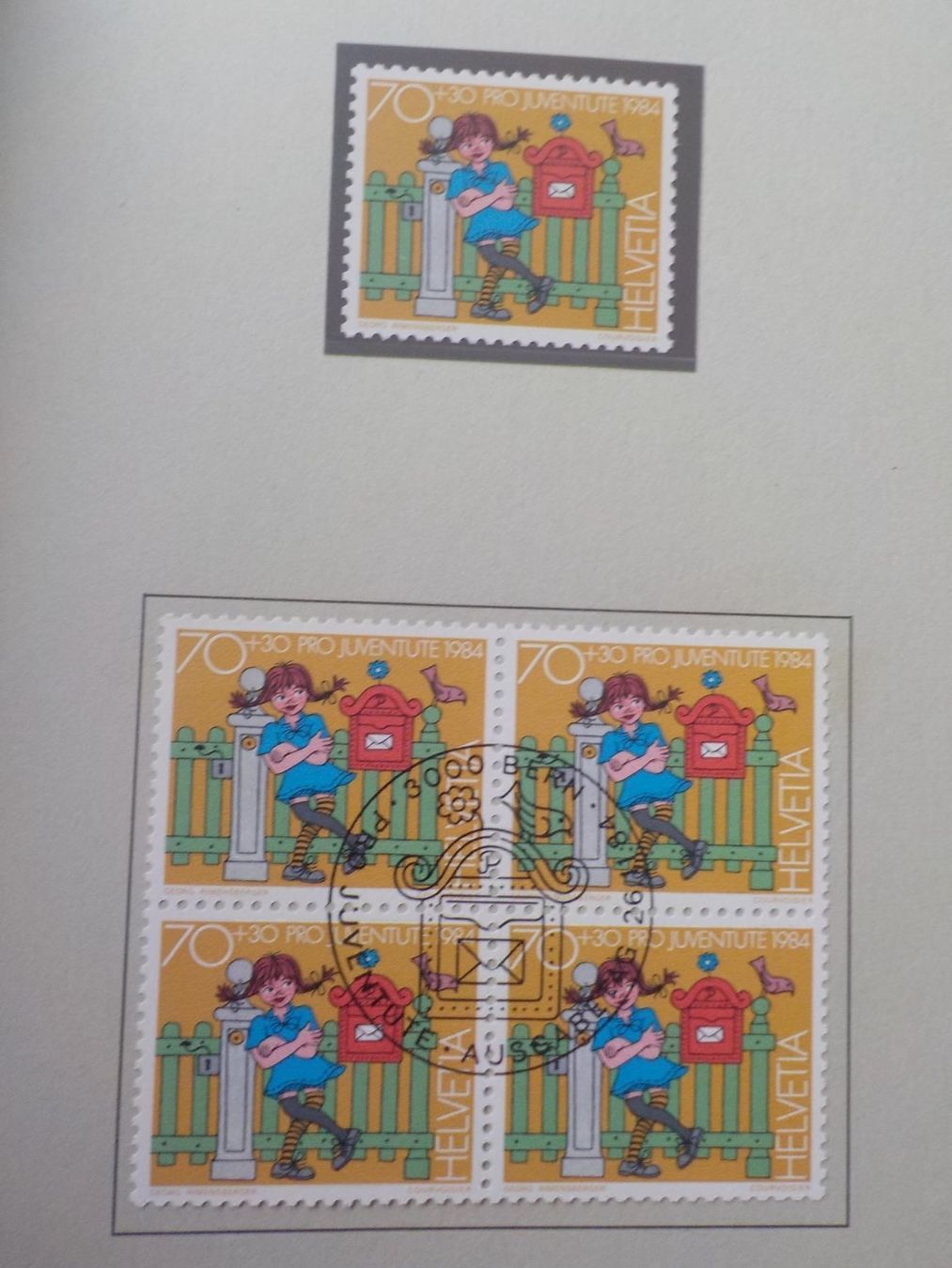 Tutti i francobolli: 1984, Pro Juventute, Fig.a.Kinderb. – Nuovo (secondo la descrizione) da Muri b. Bern venduto da Ricardoverkauf 2