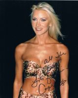 Caprice Bourret 1971- Autogramm signiert Foto 20x25cm