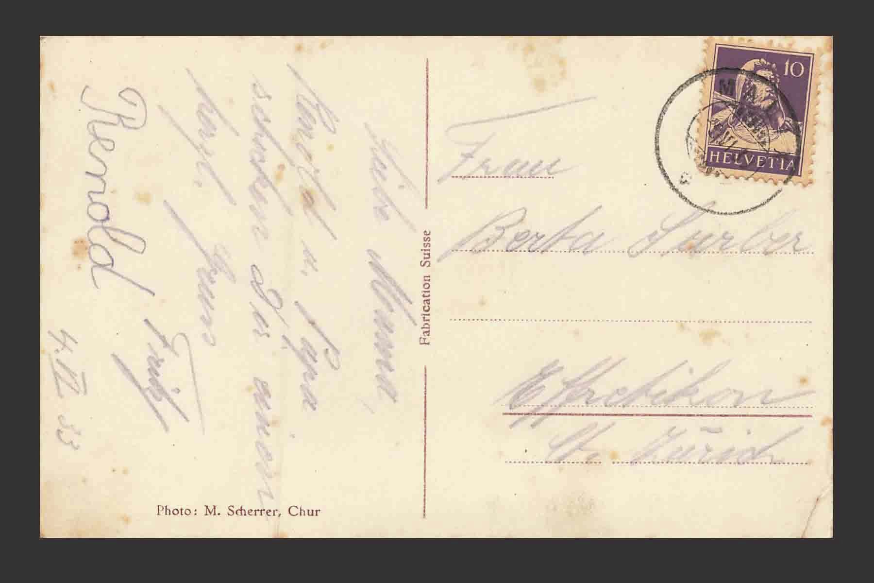 Cartoline postali: AK Malix – Usato da Goldau venduto da artelier1 1