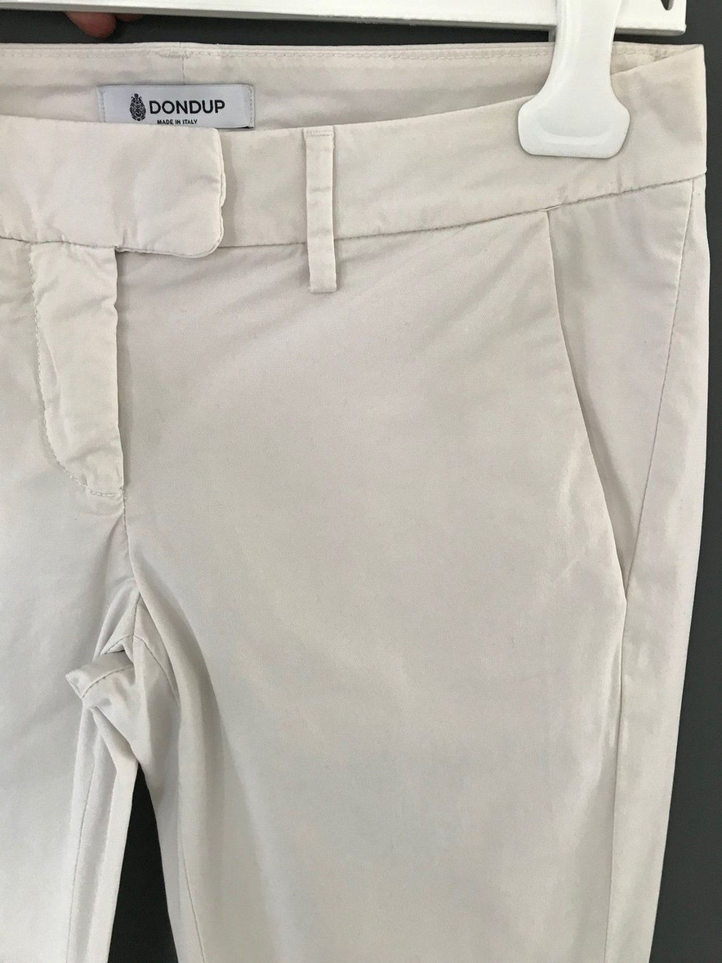 Dondup Pantaloni: Hose von Dondup,  Gr. 25, hell-beige – Usato da Kilchberg venduto da boudoir076