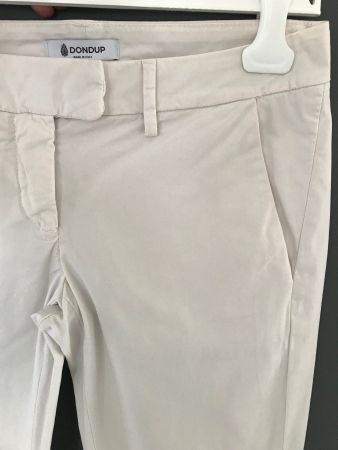 Hose von Dondup,  Gr. 25, hell-beige