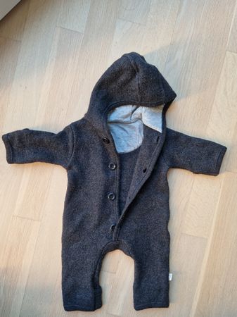 Disana Wollwalk/Overall Grösse 50/56 anthrazit