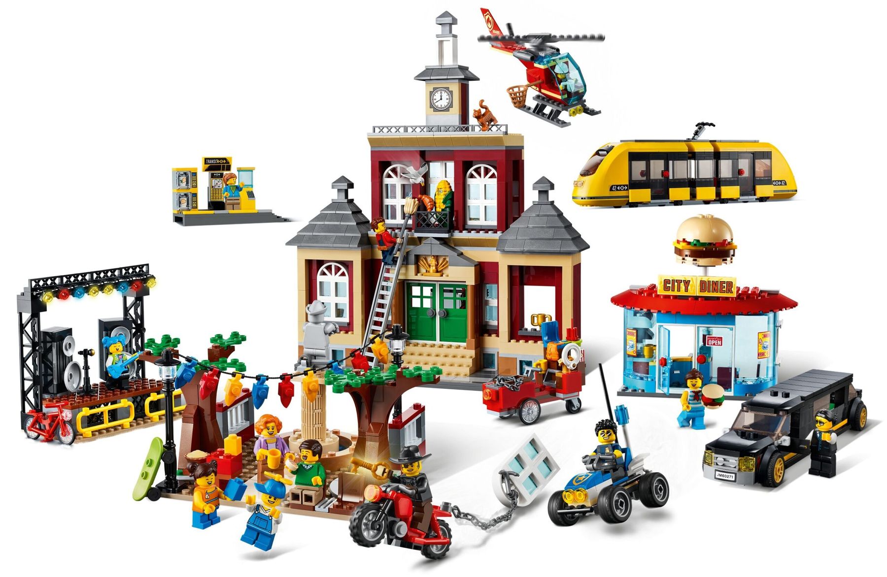 Lego Kit di costruzioni: 60271 Stadtplatz – Nuovo e nell'imballaggio originale da St. Gallen venduto da brickli 1