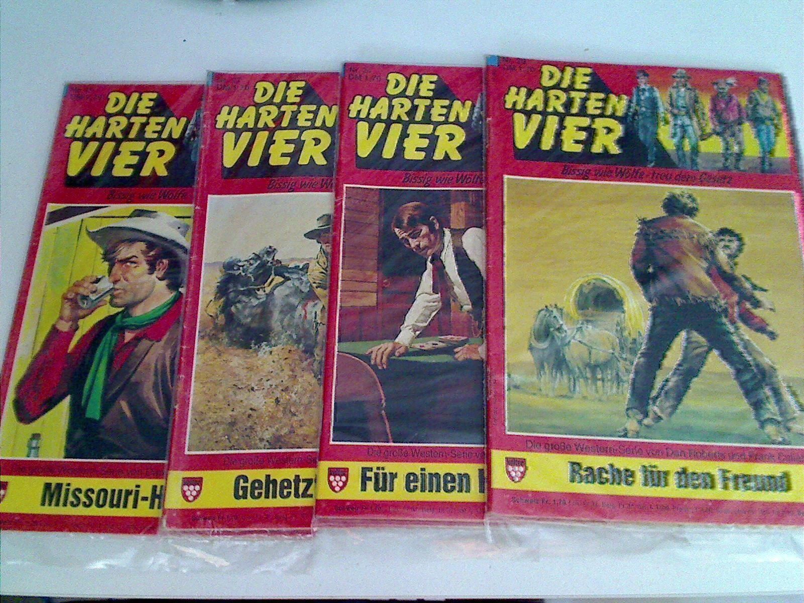 Libri: Western:Die Harten Vier – Usato da Siebnen venduto da Western-Roman