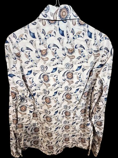 Camicie: Italian Job Gemustertes Button-Down Hemd - Paisley & – Usato da Zug venduto da vinokilo 3