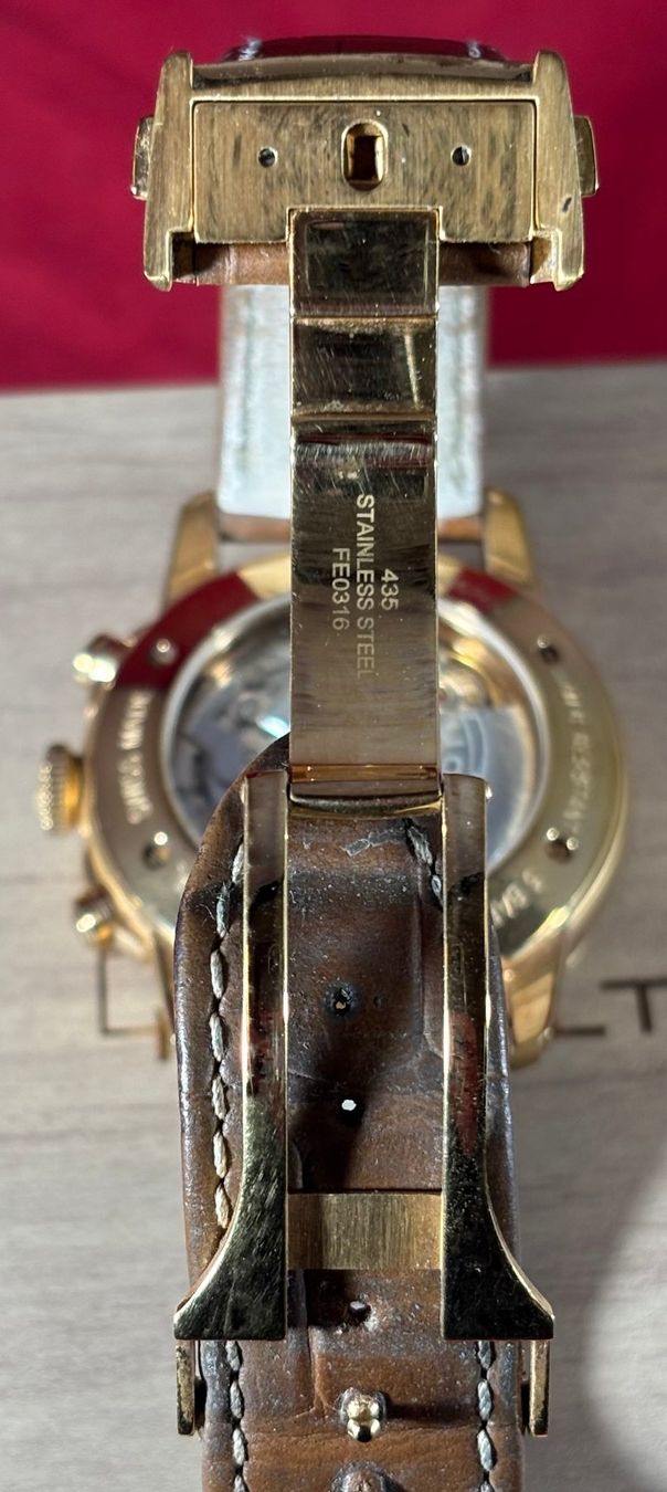 Hamilton Orologi: Hamilton Jazzmaster Chronograph Automatic H406760 – Full Set – Usato da Biel/Bienne venduto da new-life 2
