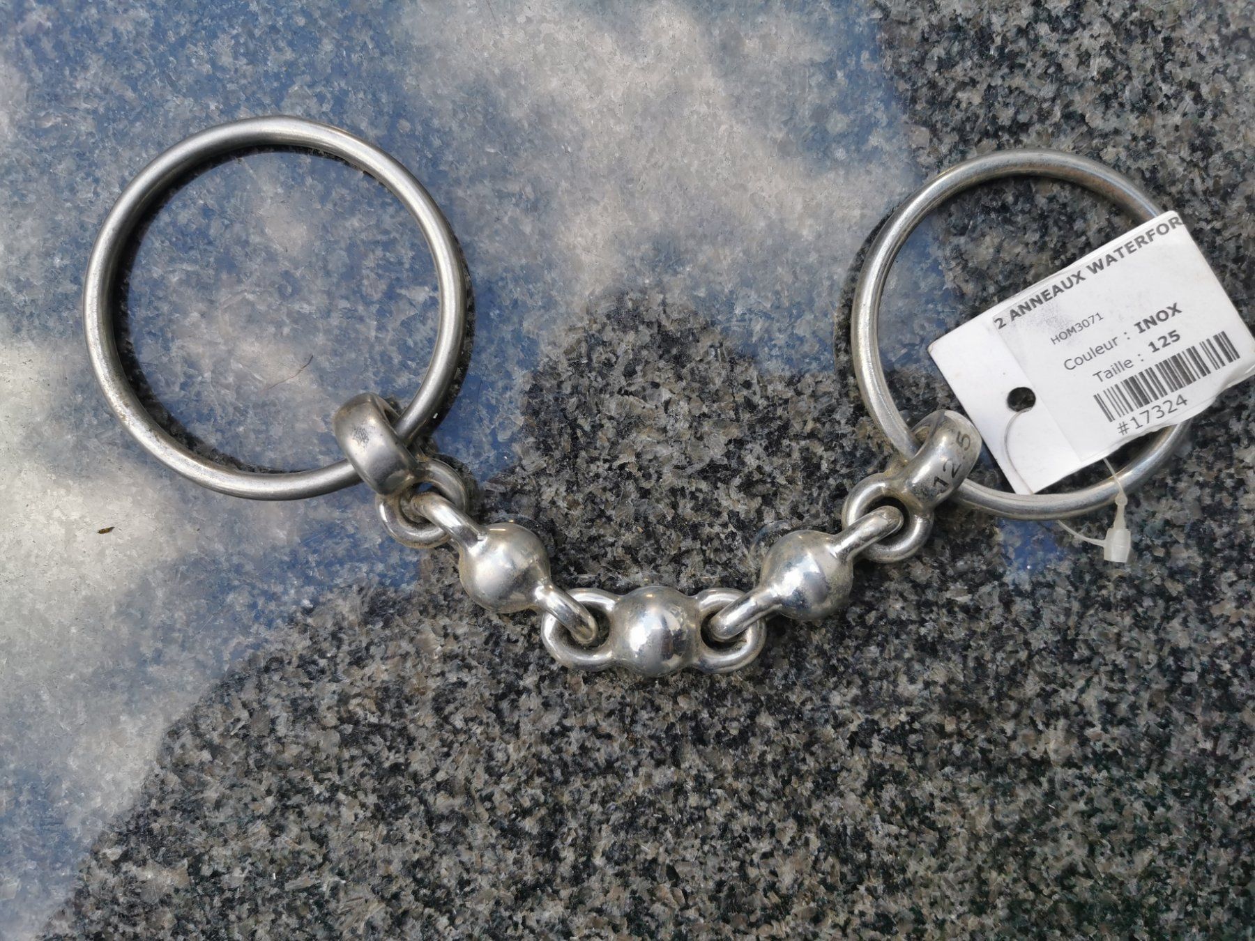 Zaumzeug & Halfter: Lose Ringe Gebiss / Trense / Wassertrense 12.5cm – Neu und originalverpackt aus Boniswil von Totomat-Lady2