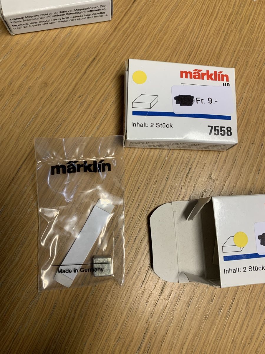 Märklin Modellini di ferrovie: Märklin Magnete neu Nr.H51 – Nuovo (secondo la descrizione) da Winden venduto da EmilNeu 2