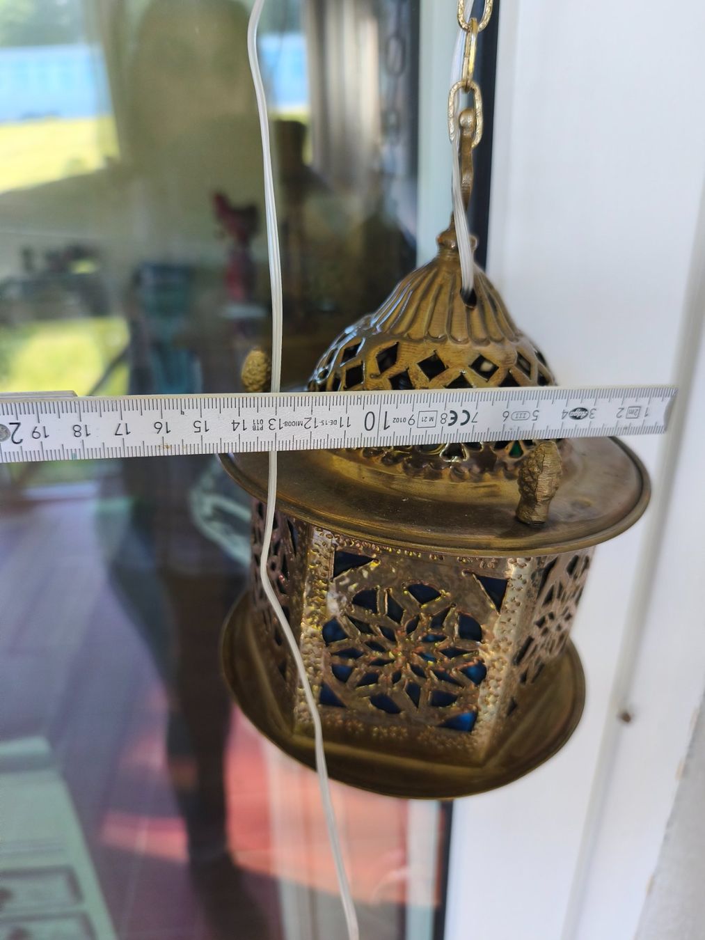 Lampade: Handgefertigte orientalische Lampe aus Messing – Usato da Zürich venduto da Jul69 7