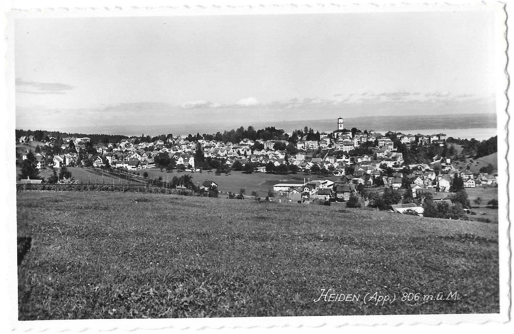 Cartoline postali: Heiden Gesamtansicht – Usato da Olten venduto da clotaldi