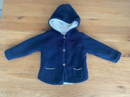 Gilet/veste fille fourrée tape à l’œil 98