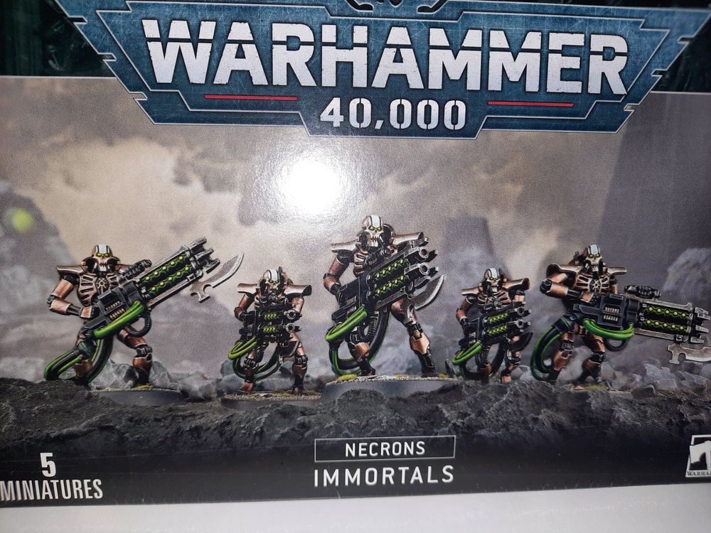 Warhammer 40K NECRONS IMMORTALS | Kaufen auf Ricardo