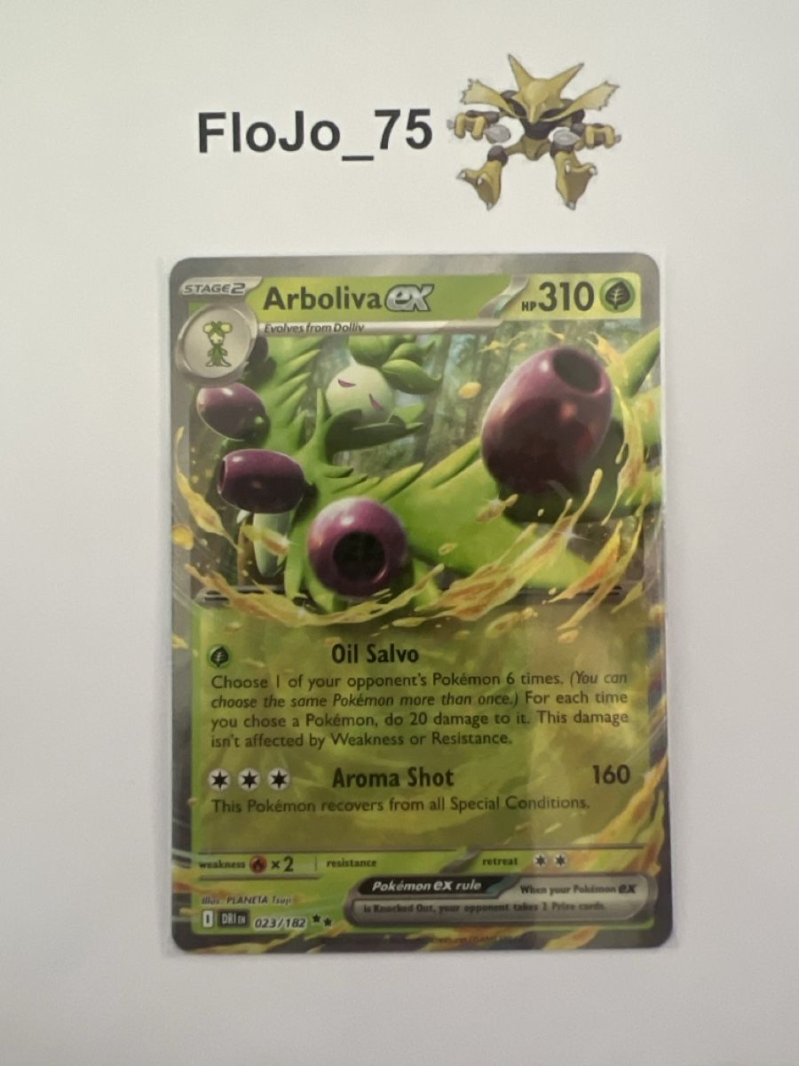 Pokémon Carte collezionabili: Arboliva ex 23/182 – Usato da St-Blaise venduto da FloJo_75