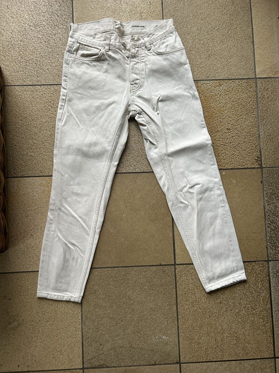 Pull&Bear Jeans: Weisse Jeans Gr. 36/M Pull&Bear – Usato da Bachs venduto da jok_8p6r 1
