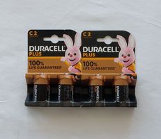 2 Pack, 4 Stück Duracell C2 LR14 Plus Power Batterien