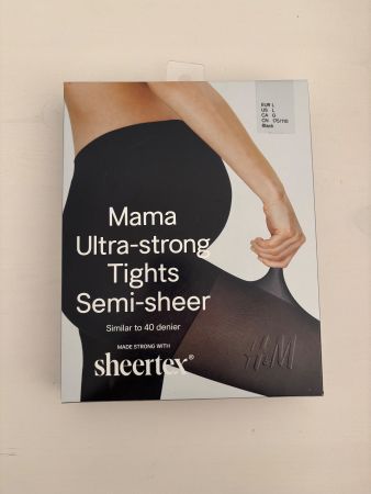 H&M Mama Ultra-strong Tights semi-sheer L