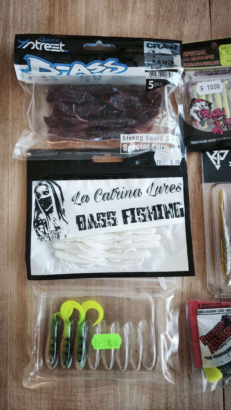 Köder: Gummiset Egli div. Marken Fox Rage Quantum etc – Neu und originalverpackt aus Sarnen von sebalant 1