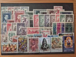Cambodge Briefmarken auf Karte J5 Zustand gem. Bild