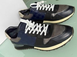 LOUIS VUITTON Runaway Damier Leder Low Top Sneakers 44.5