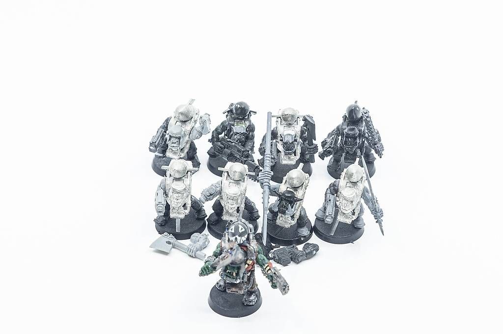 Statuette: W40K Space Orks Chokboyz - Stormboyz - Rocketboyz – Usato da Châtel-St-Denis venduto da jpapatton 2
