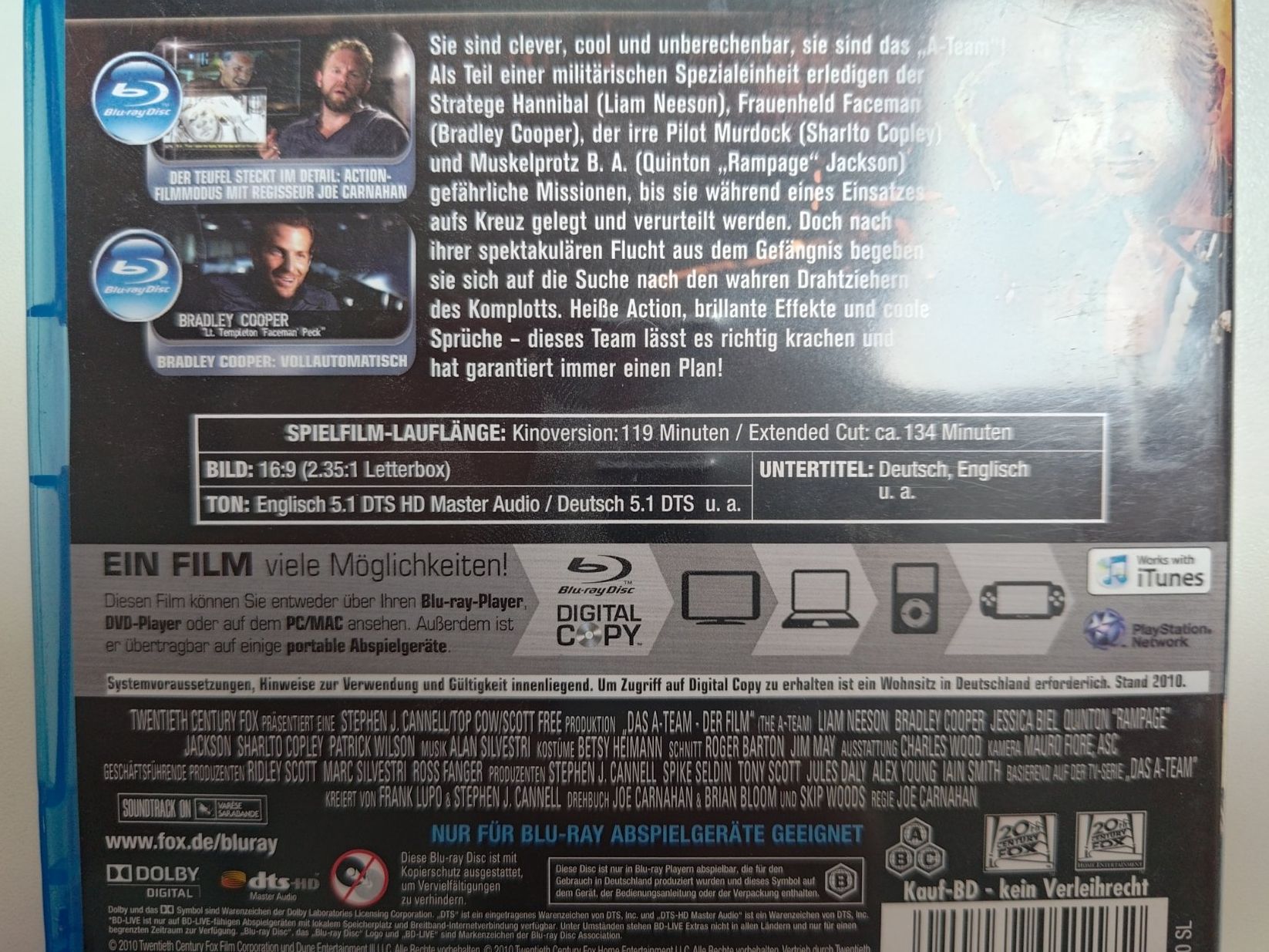 Tutti i DVDs: Das A-Team – Usato da Liestal venduto da Kratzilla 4
