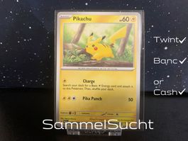 Pokemon ⚡ Pikachu Einzelkarte #25 151 ⚡♥