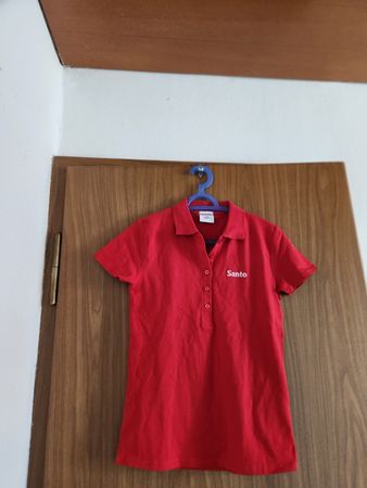Tee Jays Polo Rouge Femme T.S 95% Coton Bio 5% Elasthane