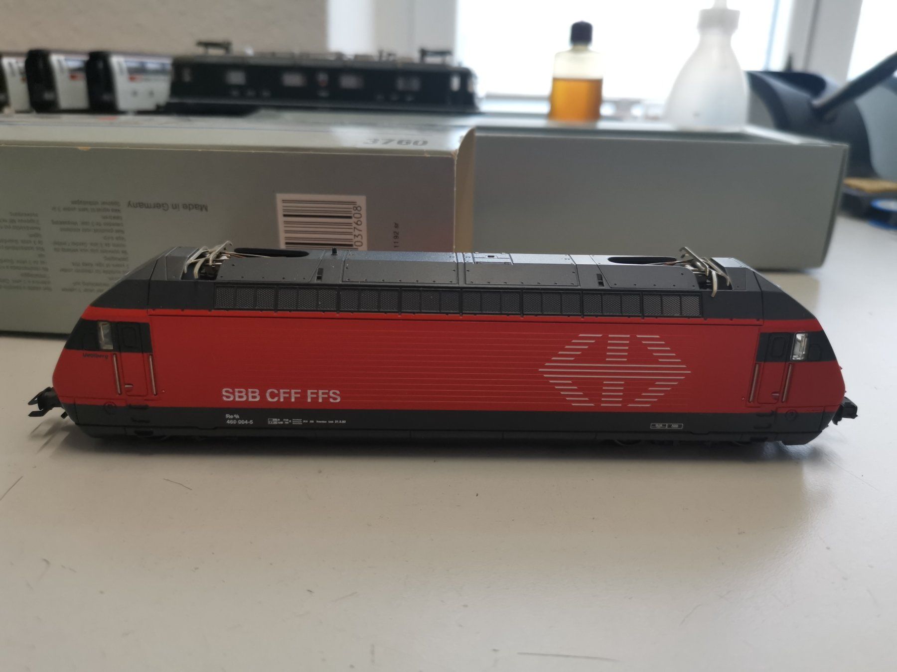 Märklin Modellini di ferrovie: Märklin - SBB Re 460 004 "Üetliberg" – Usato da St. Margrethen SG venduto da tribeli98 1