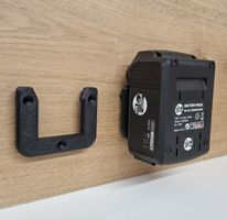 Akkuhalter Landi OKAY , 18V,  Werkstatt Akku Halterung