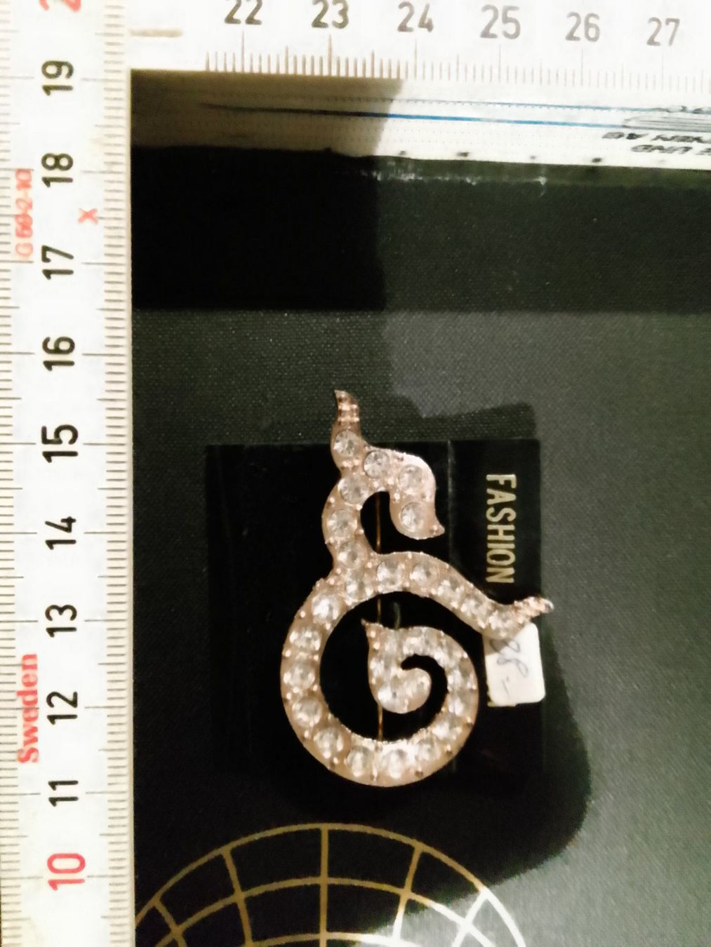 Spille & Fermagli: Musik Musiknote, Elegante Brosche mit Strass , Restposten – Nuovo (secondo la descrizione) da Pfäffikon ZH venduto da Emporos_42