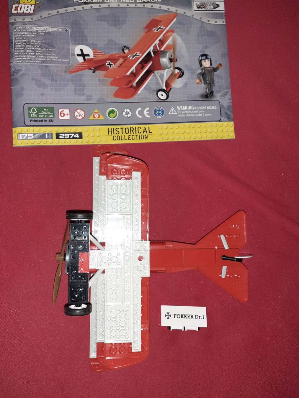 Cobi Kit di costruzioni: Cobi Fokker 100 – Nuovo (secondo la descrizione) da Zürich venduto da Crocuda 2