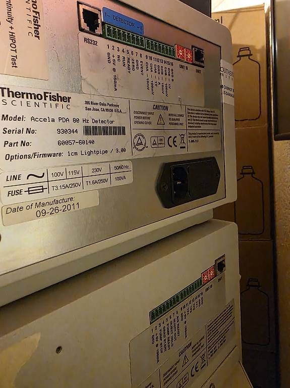 Thermo Fisher Scientific Tutte le macchine: Thermo Fischer Accela UHPLC – Usato da Brislach venduto da mst_m2vk 4