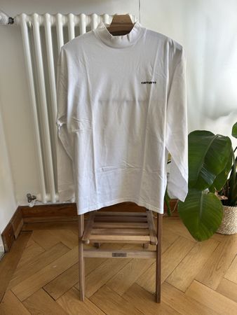 T-shirt manches longues Carhartt blanc taille L 