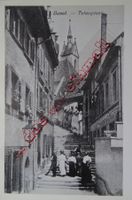 Basel Totengasse/ Petersgasse anno dazumal