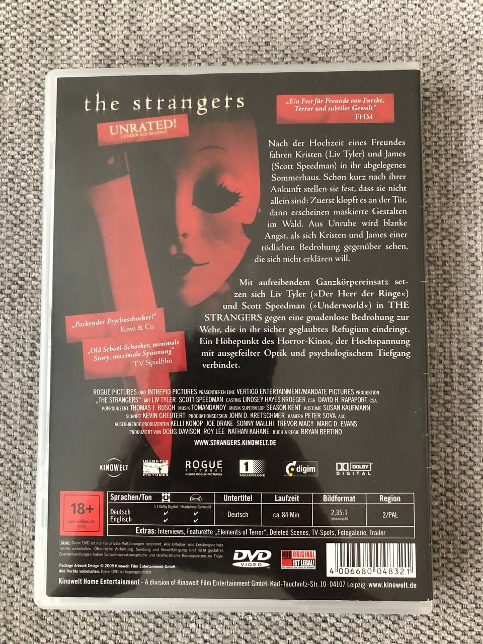 Tous les DVDs: THE STRANGERS – D'occasion à Zollikofen par jde_72zf 1
