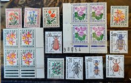 FRANCE timbres taxe neufs **