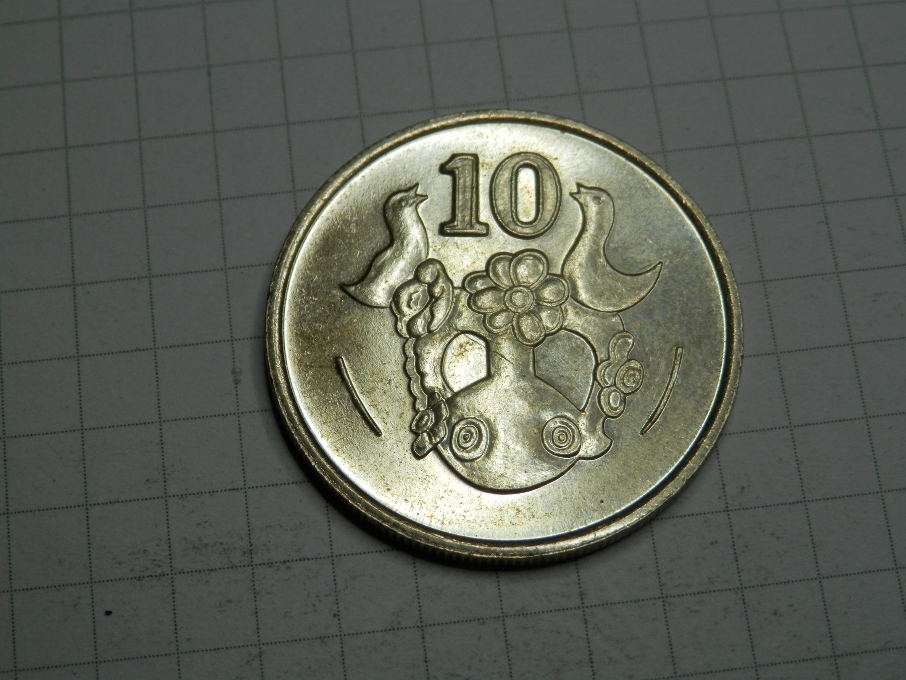 Tutti le monete: Zypern 10 Cent, 1988 – Usato da Weiach venduto da weiach81 1