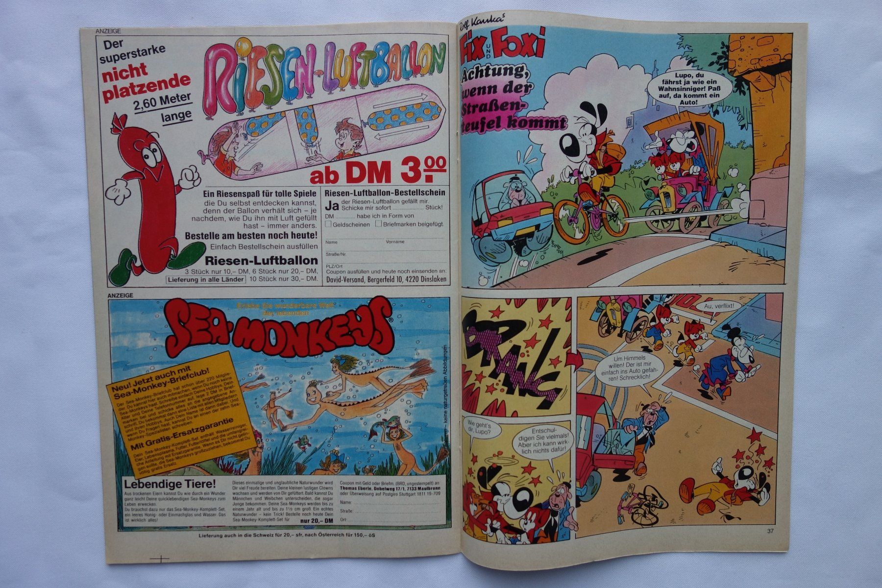 Fumetti: 6 Comic - Hefte Fix und Foxi - Gratis Versand ! – Usato da Luzern venduto da ron_35 8